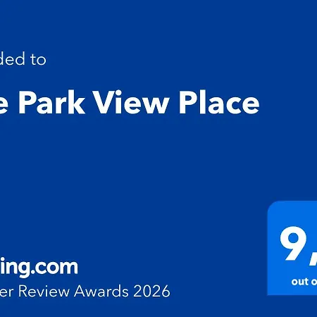 The Park View Place Appartement *